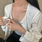 Collier de jade Hetian naturel éclat lunaire