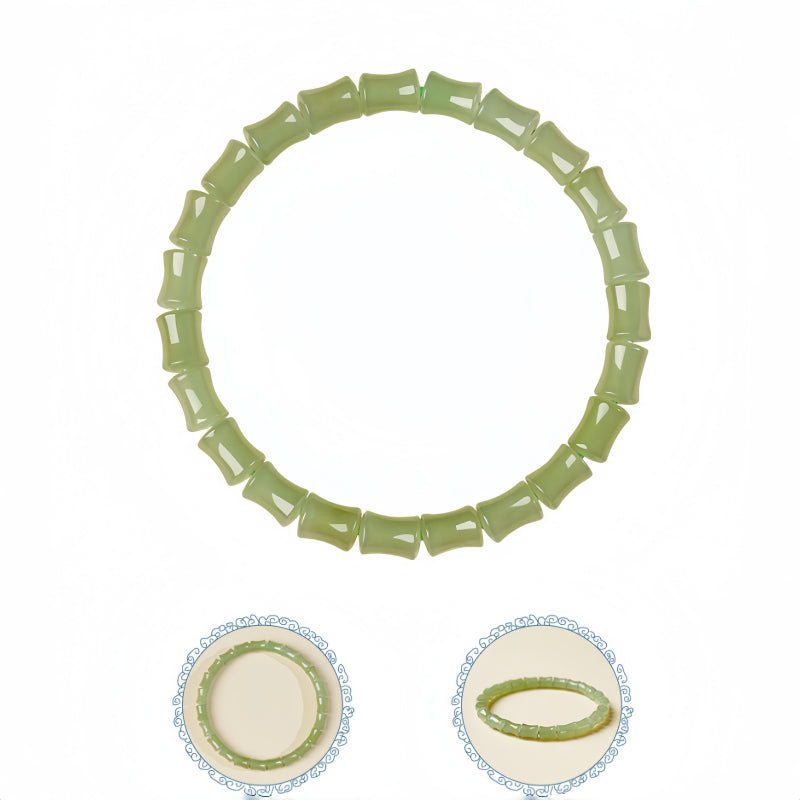 Bracelet Noble Cheval en Jade de Hetian