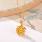 Minimalist Natural Hetian Jade Pendant Necklace - Peace & Perfection