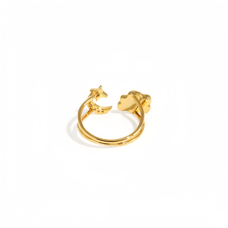 Bague en améthyste naturelle irrégulière – Calme l'esprit, approfondit l'intuition, attire la paix