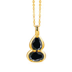 Birthstone Necklace for 12 Months, Lucky Fortune Pendant Birthday Gift for Her