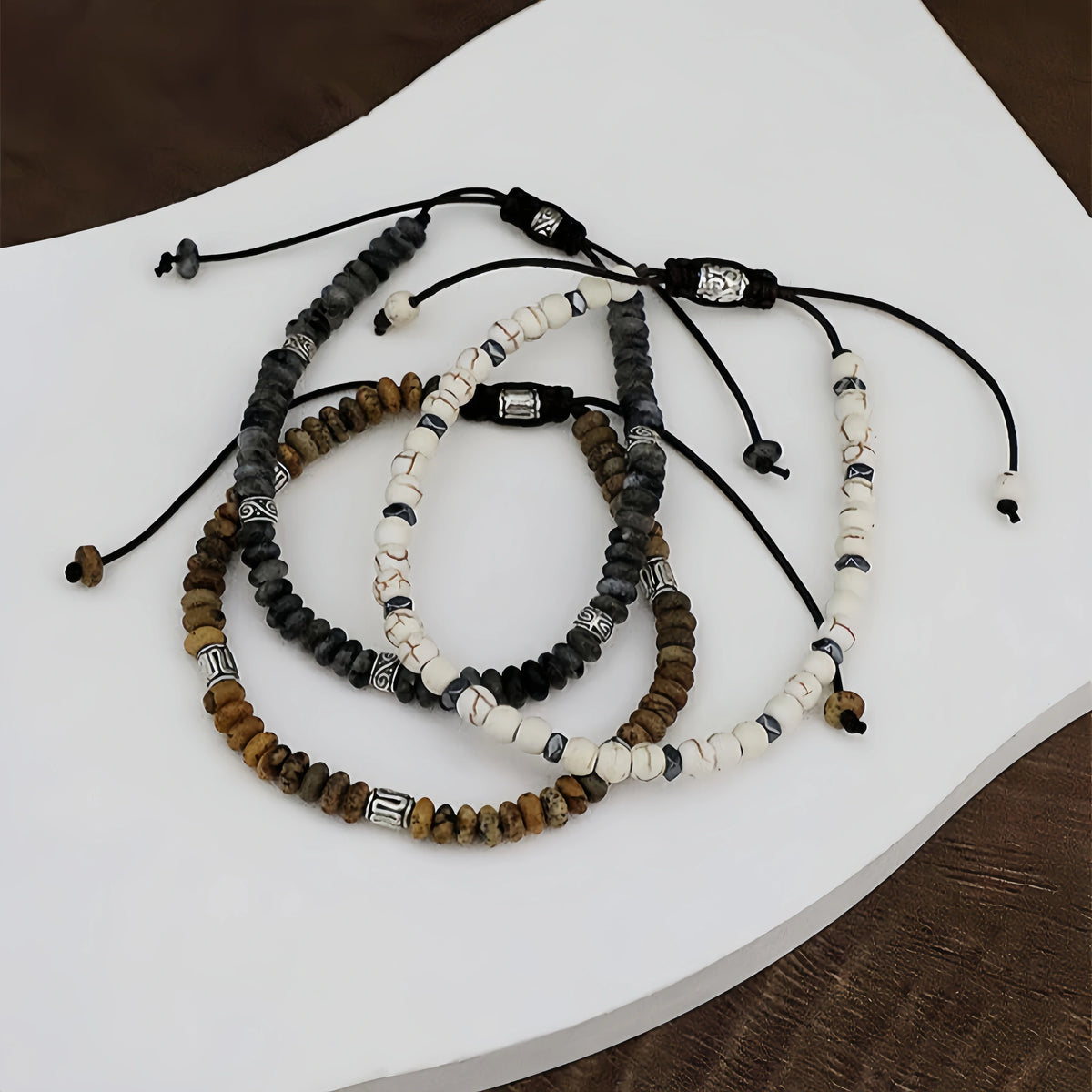 Collier en cristal naturel couronne vintage