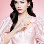 Natural Rose Quartz Necklace, Earrings & Ring Jewelry Set - guards sweet relationships