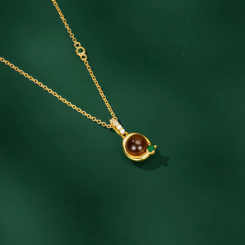 Collier œil de tigre naturel en argent 925, rétro, léger, luxe, pendentif de niche, chaîne de clavicule pour femme, cadeau d'anniversaire