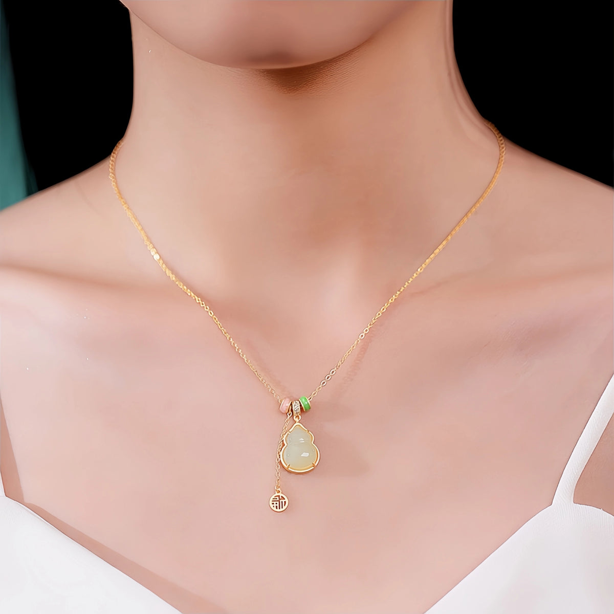 Collier à ajustement facile en quartz clair - Pureté intérieure et expression claire