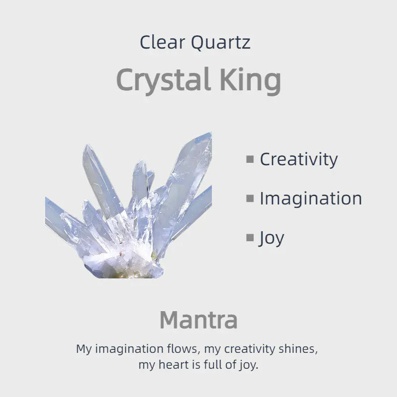 Joyful Genesis Natural Crystal Earrings