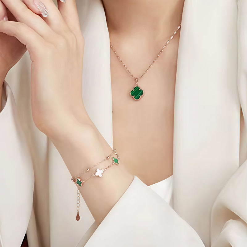 Collier de jade Hetian naturel éclat lunaire