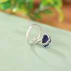 Bague Lotus - S'élever au-dessus de la négativité