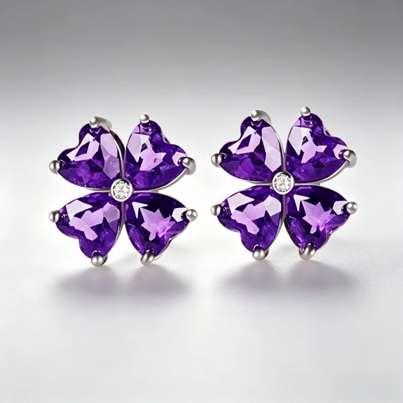 Seraphina Natural Crystal Earrings