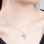 Day & Night Moon Star Necklace —echo each other / resonate with each other