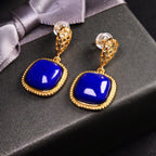 Collier en cristal de quartz clair Pendentif facetté irrégulier