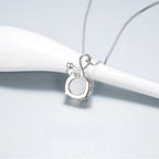 Plum‑Blossom Chalcedony Sterling Silver 3‑Piece