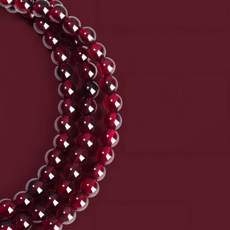 Natural Garnet Multi‑Layer Bracelet - Well‑being & Abundance
