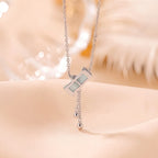 Collier à ajustement facile en quartz clair - Pureté intérieure et expression claire