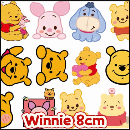 Winnie 8cm Acrylic Charms for DIY match game-open in live
