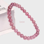 Bracelet en cristal naturel Rose Love