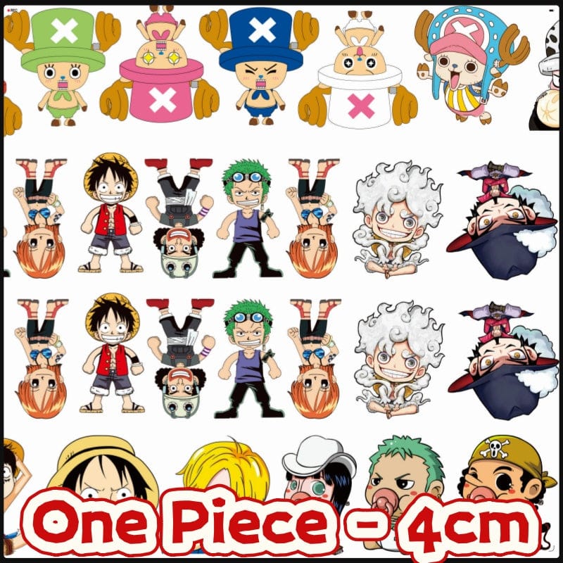 One Piece 4cm Acrylic Charms for DIY match game-open in live