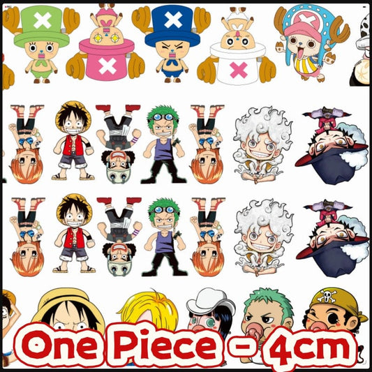 One Piece 4cm Acrylic Charms for DIY match game-open in live