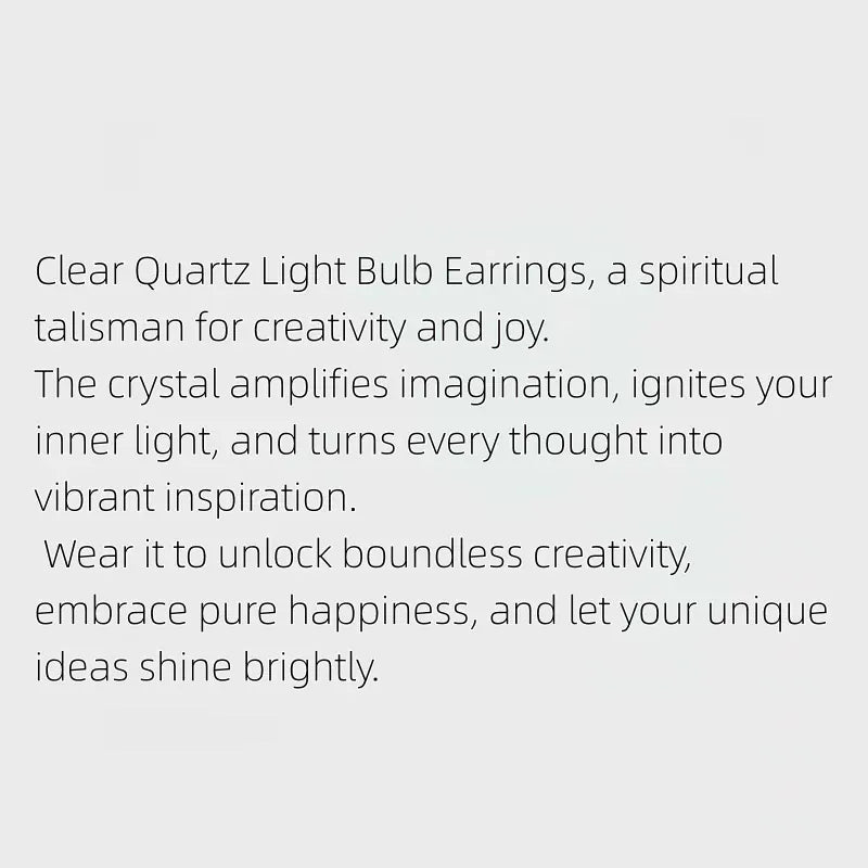Luminara Dream Natural Crystal Earrings