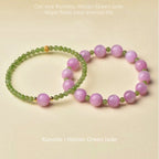 Bracelet en jade Hetian « Murmure printanier »