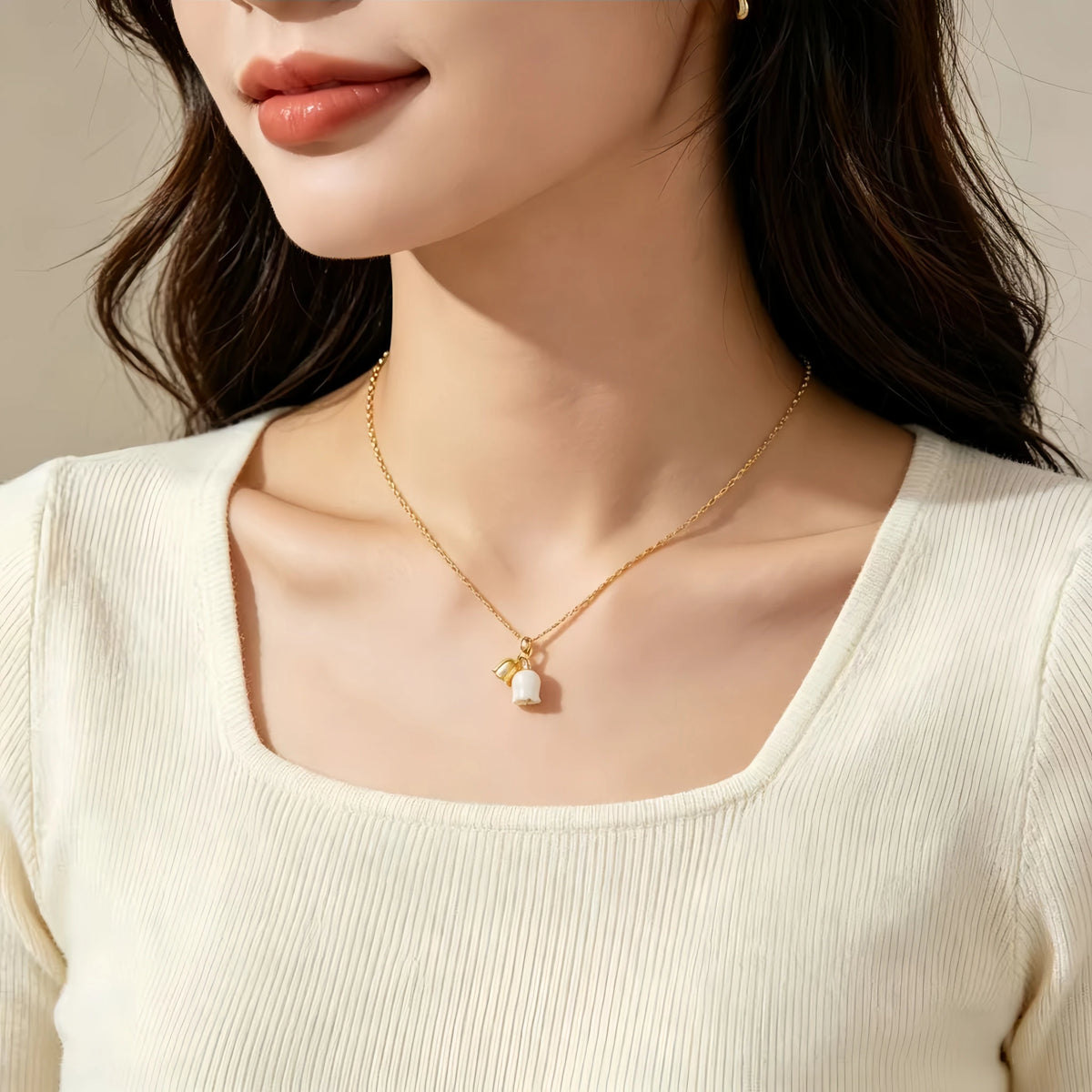 Collier à ajustement facile en quartz clair - Pureté intérieure et expression claire