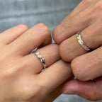 Sun & Star Couple Rings – Luck That Follows You Day and Night