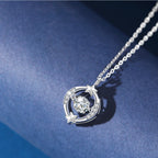 Collier lune et étoile « Amants célestes »