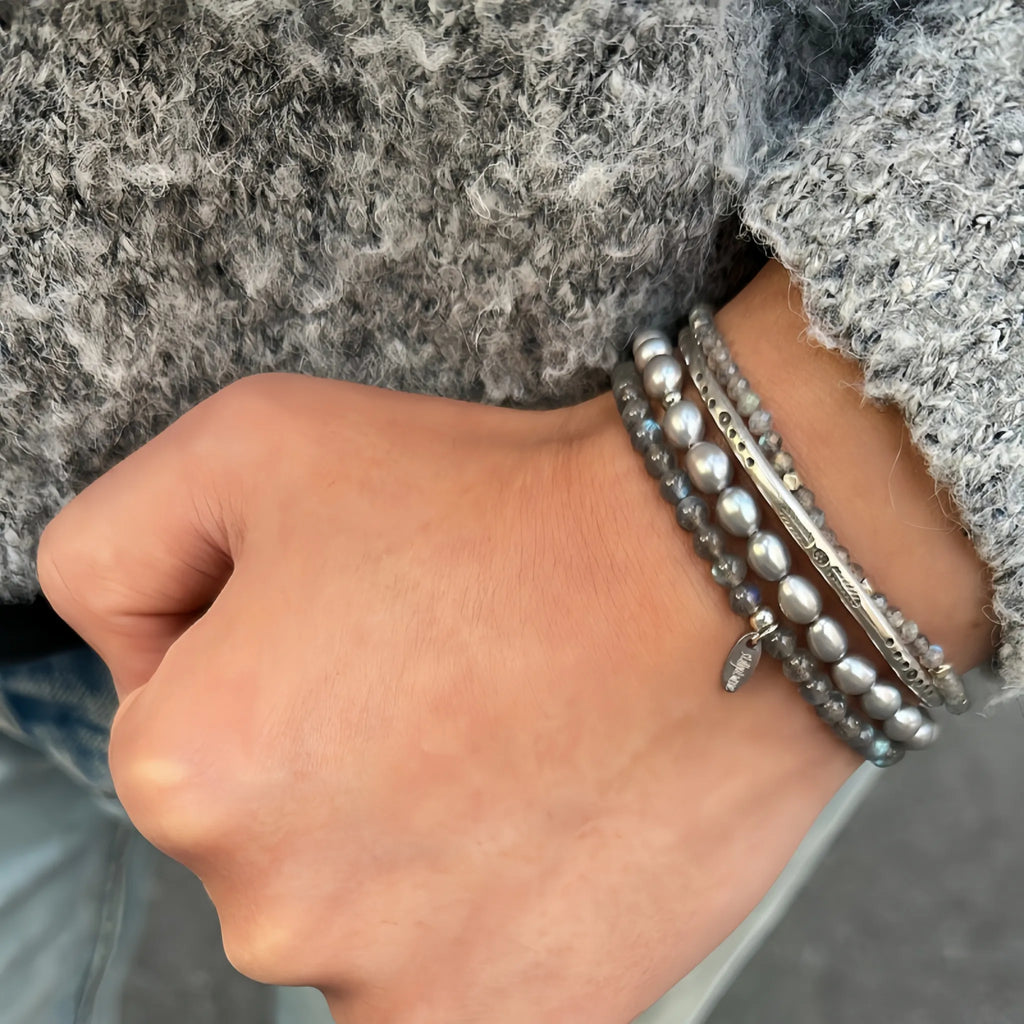 Collier en cristal naturel couronne vintage