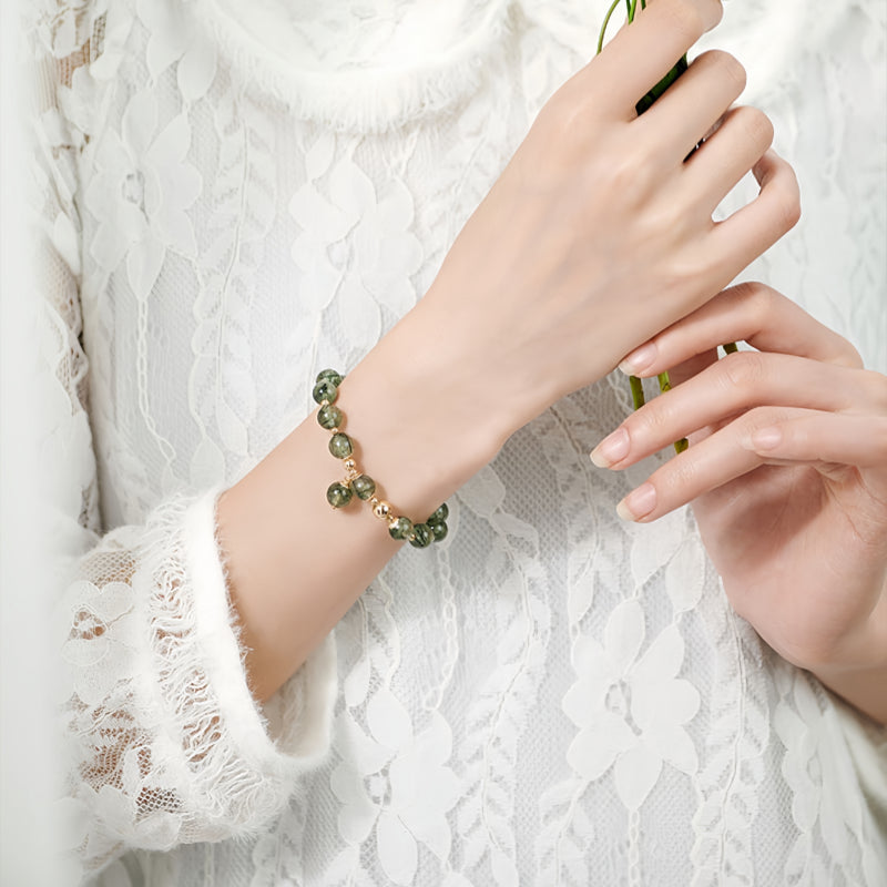 Bracelet en cristal naturel Fortune Sprout