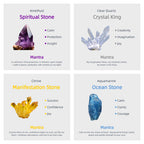 Clear Quartz & Multi-Stones Bracelet– Purify Mind, Open Path, Attract Luck