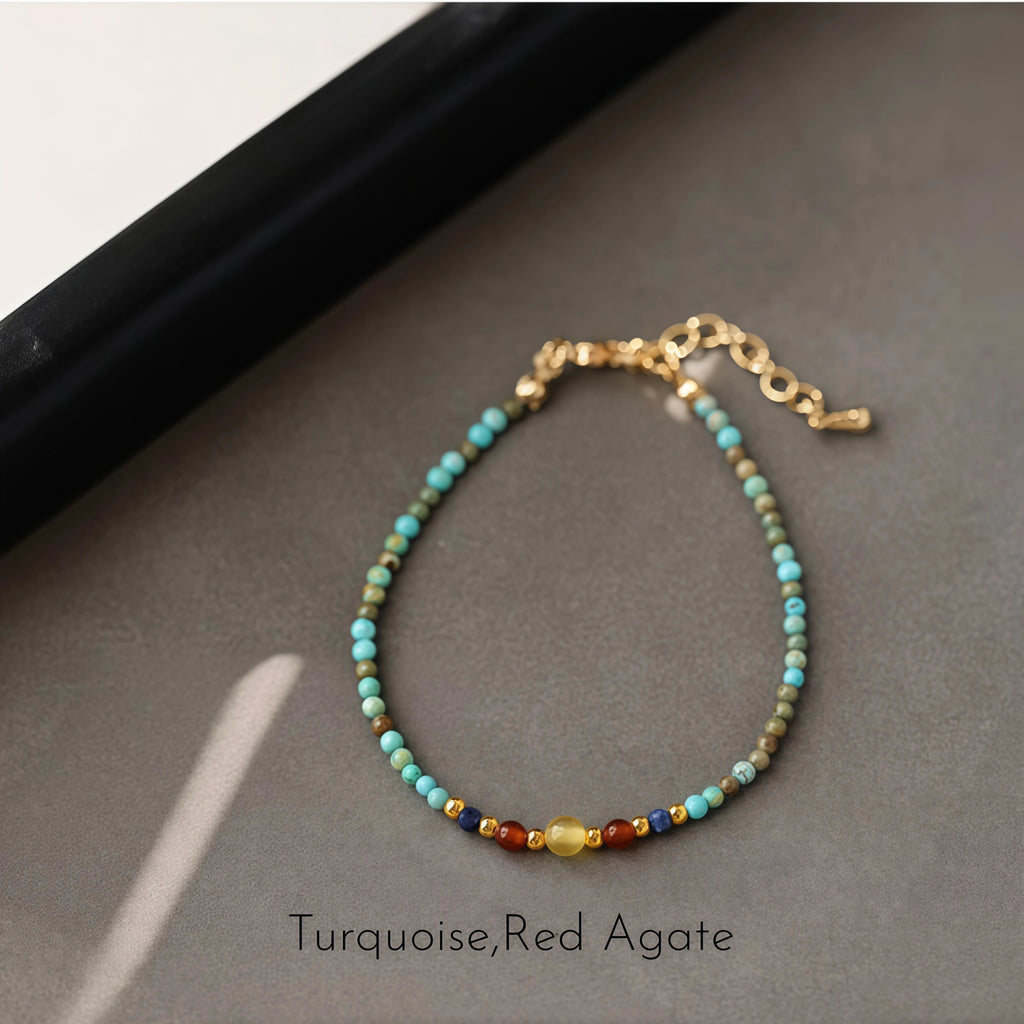 Collier en cristal naturel couronne vintage