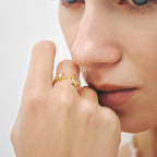 Bague Perle Polaris – Guidée par l'étoile, Bénie par la lumière