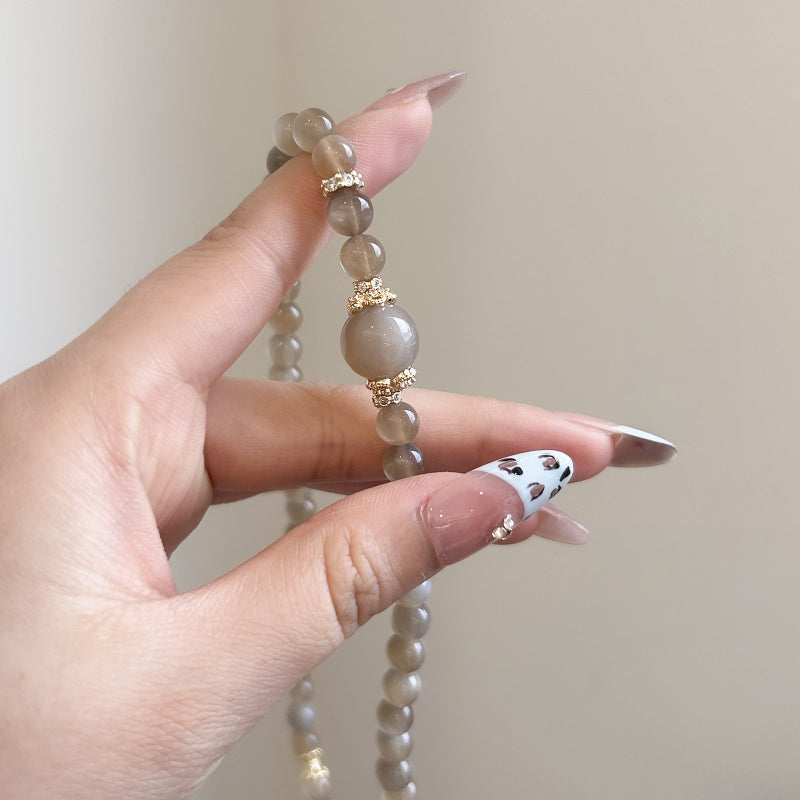Natural Moonstone Bracelet - Confidence and Gentle Resilience