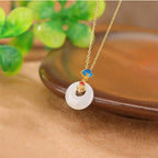 Collier à ajustement facile en quartz clair - Pureté intérieure et expression claire