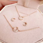 Collier Sakura en jade Hetian