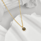 Collier Sakura en jade Hetian