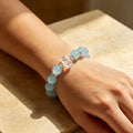 Bracelet en aigue-marine naturelle Thalassa Protection