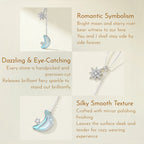 Twilight Shine Moon & Star Necklace