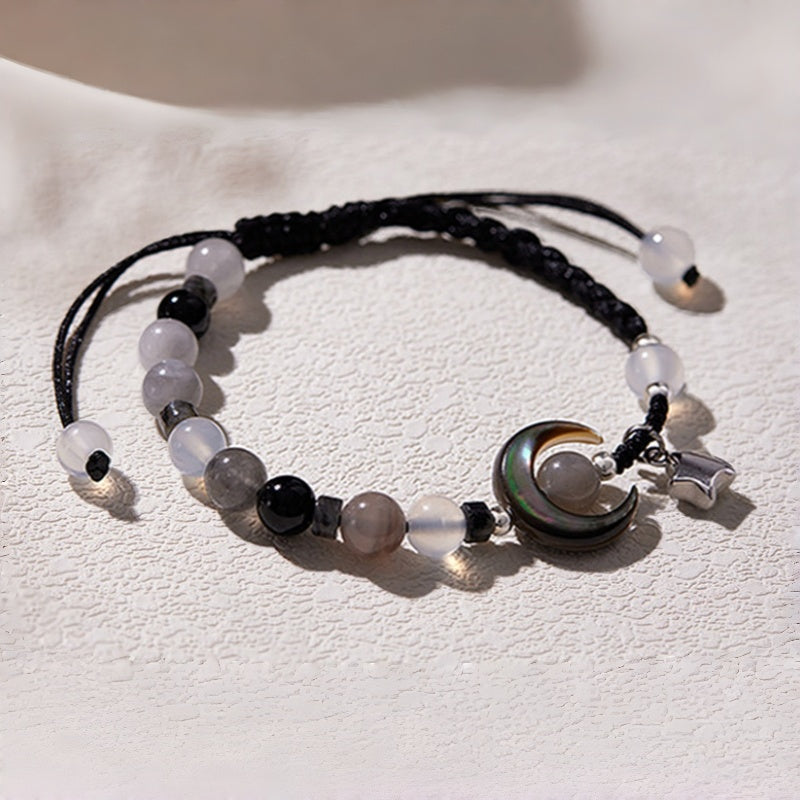 Bracelet Lune et Étoile Pacte d'Amour