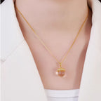 Collier en cristal naturel « Éclat radieux »