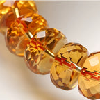 Bracelet en cristaux naturels du chakra du plexus solaire
