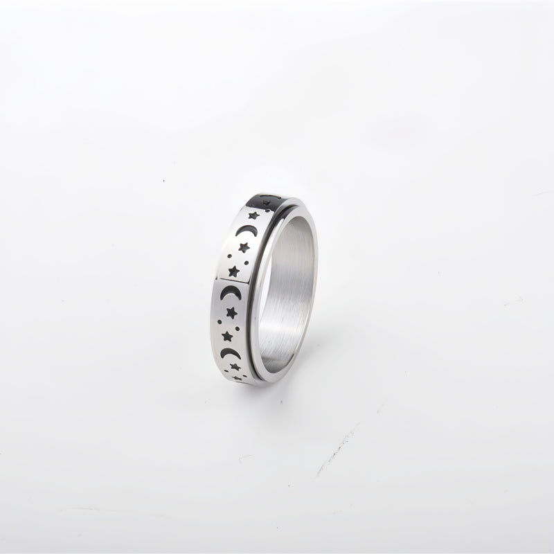Bague en améthyste naturelle irrégulière – Calme l'esprit, approfondit l'intuition, attire la paix