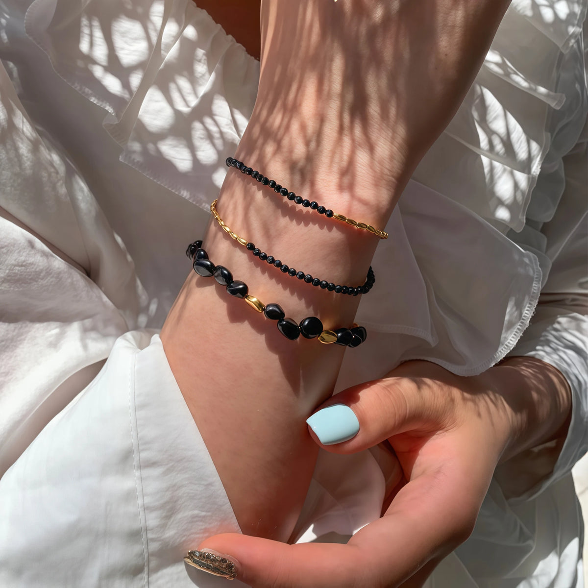 Vintage Double‑Layer Rice Bead Bracelet - Mindfulness&Empowerment