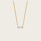 Birthstone Necklace for Women, Minimalist High-end Clavicle Chain