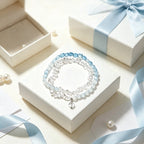 Gradient Aquamarine Bracelet – Calm Emotion, Speak Truth, Attract Luck