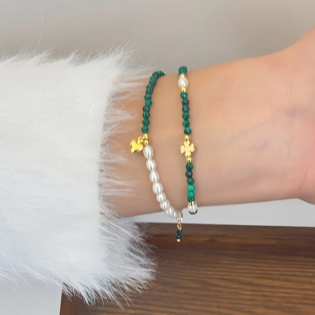 Collier en cristal naturel couronne vintage