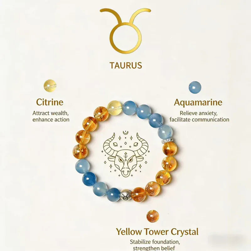 Constellation Natural Crystal Bracelet A