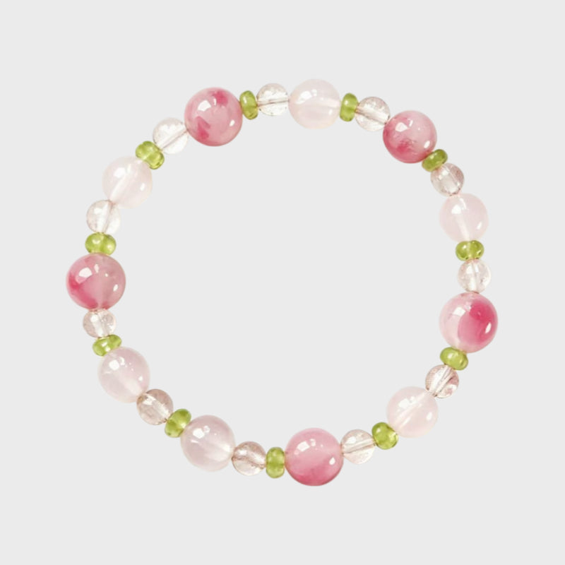 Love's Bloom Talisman Natural Crystal Bracelet