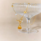 Collier bocal à miel Citrine – Douce Abondance & Confiance