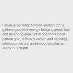 Hetian Jade Lucky Ring – A Touch of Fortune for Every Day